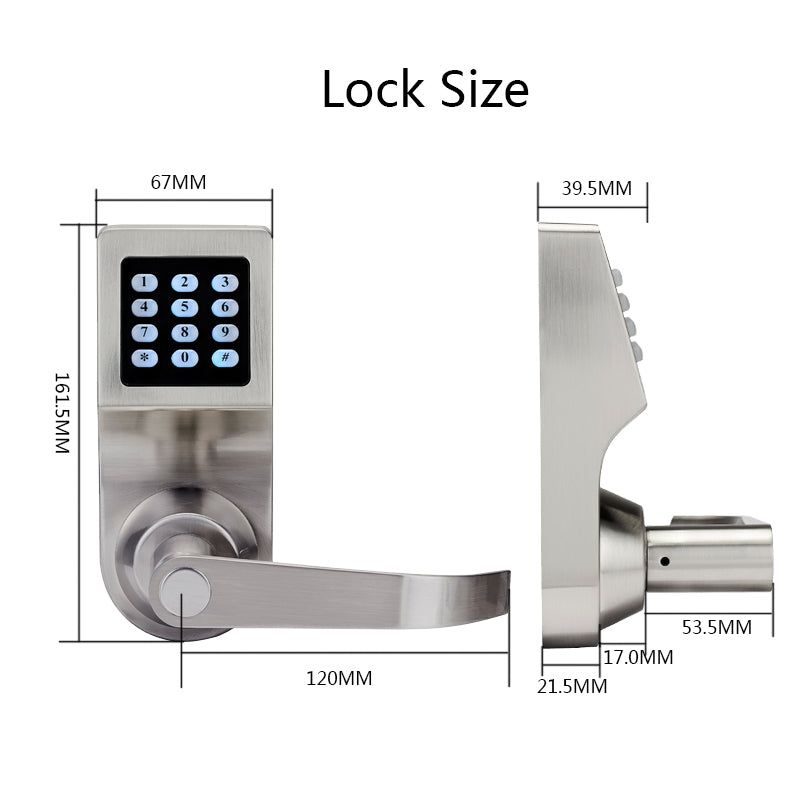 Smart Electronic Mechanical Code Lock for Apartments