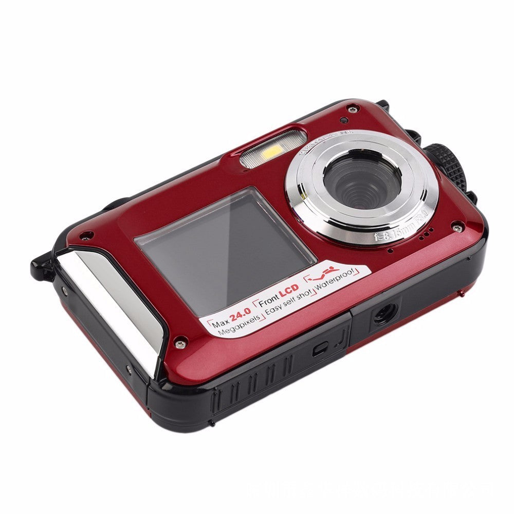 Dual-Screen Waterproof Digital Camera