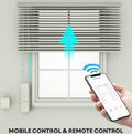 WiFi Smart Roller Shutter Controller Wall Mounted