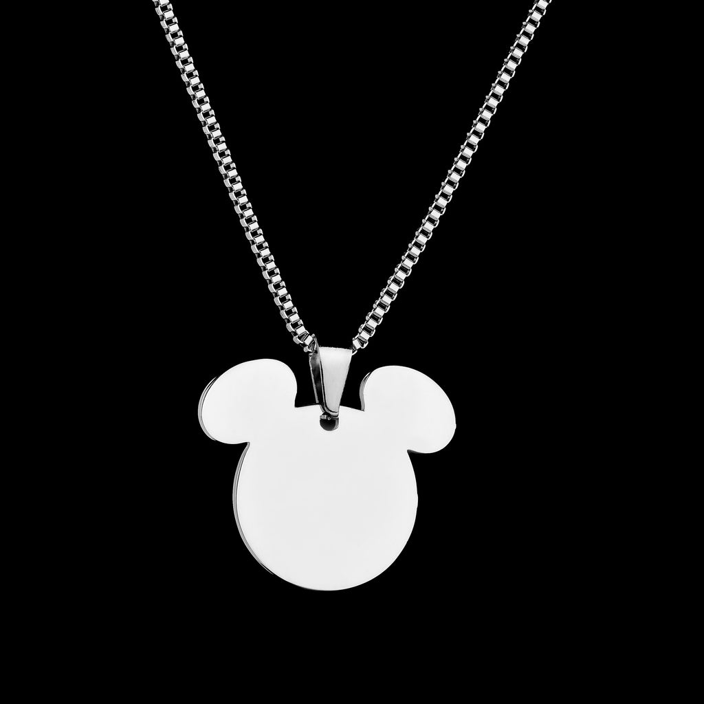 Custom Titanium Steel Pet ID Tag with DIY Engraving
