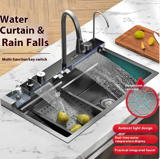Honeycomb Stainless Steel Kitchen Sink