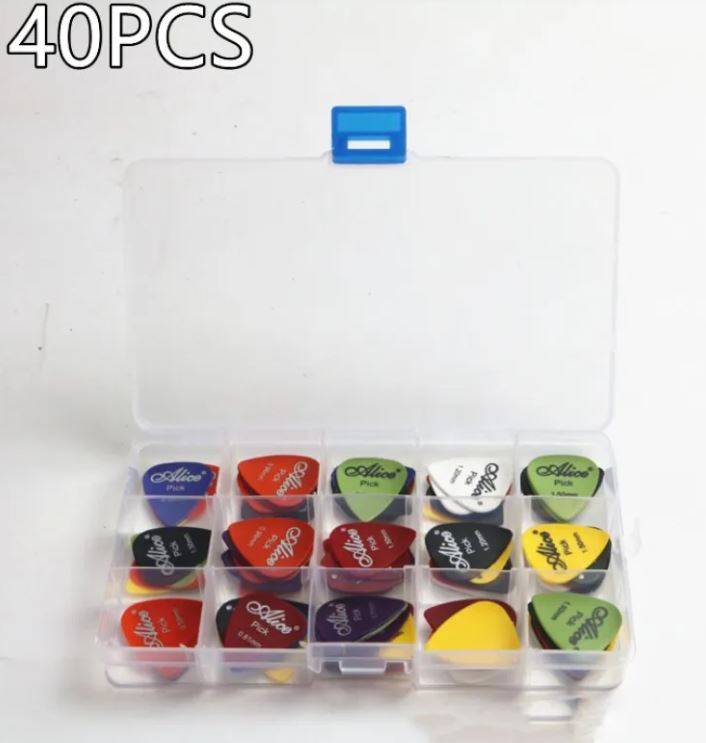 Glossy ABS Folk Acoustic Guitar Picks