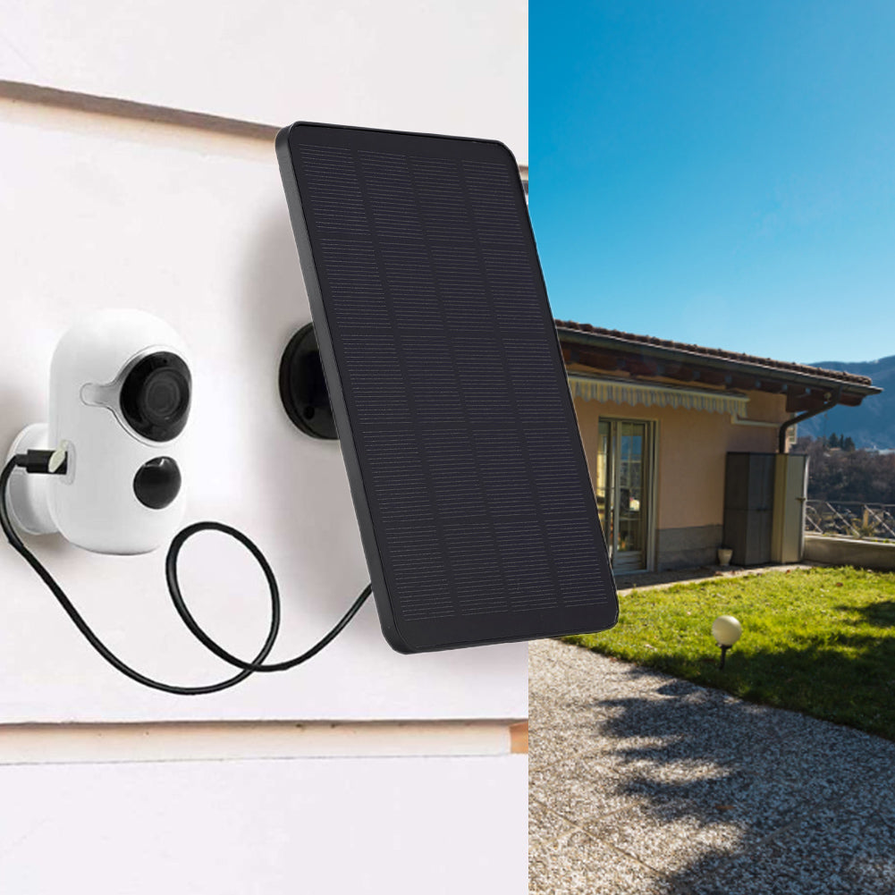 4W 5V Portable Solar Panel Charger for Camera & Light