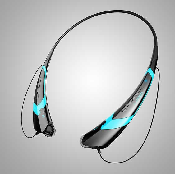 Music &amp; Sound Collar Headphones with Magnetic Earbuds