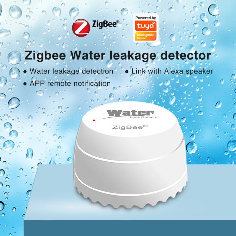 Tuya Zigbee Smart Water Leakage Detector Sensor