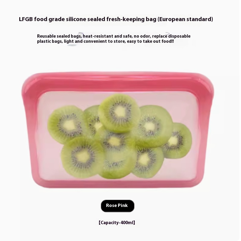 Food Grade Silicone Sealed Bag