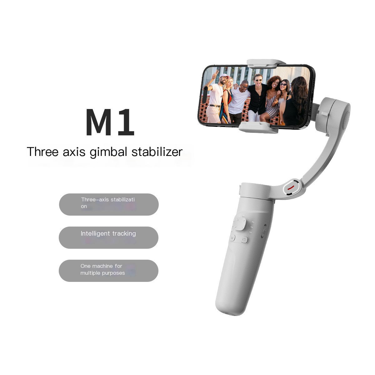 M1 Handheld Gimbal Stabilizer for Smartphones