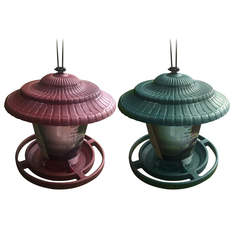 Transparent Hanging Bird Feeder for Indoor Outdoor Use