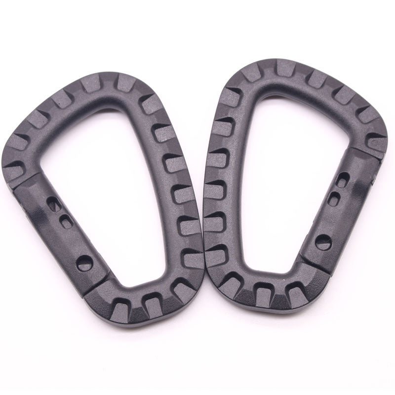 D-Type High-Quality Plastic Climbing Carabiner Hook