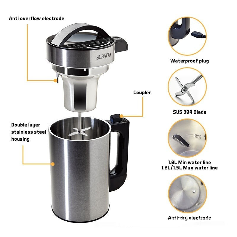 Automatic Soybean Milk & Fruit Blender