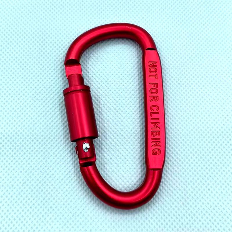 Factory Direct Thickened D Shaped Locking Carabiner