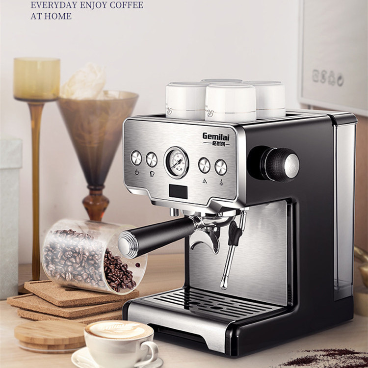 Semi-Automatic Espresso Machine with Steam Frother
