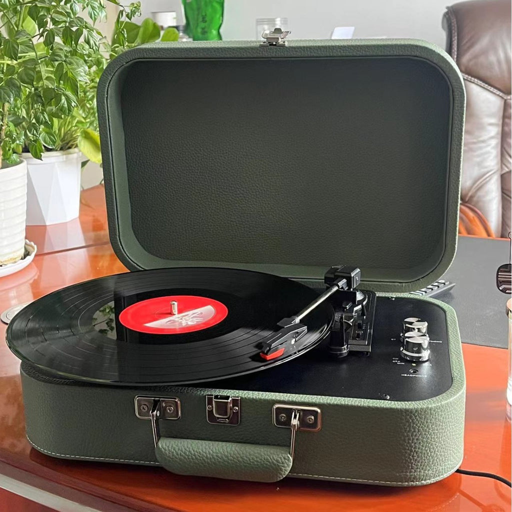 Bluetooth Vinyl Turntable & Speaker