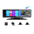 4G Panoramic Rearview Mirror Dash Cam
