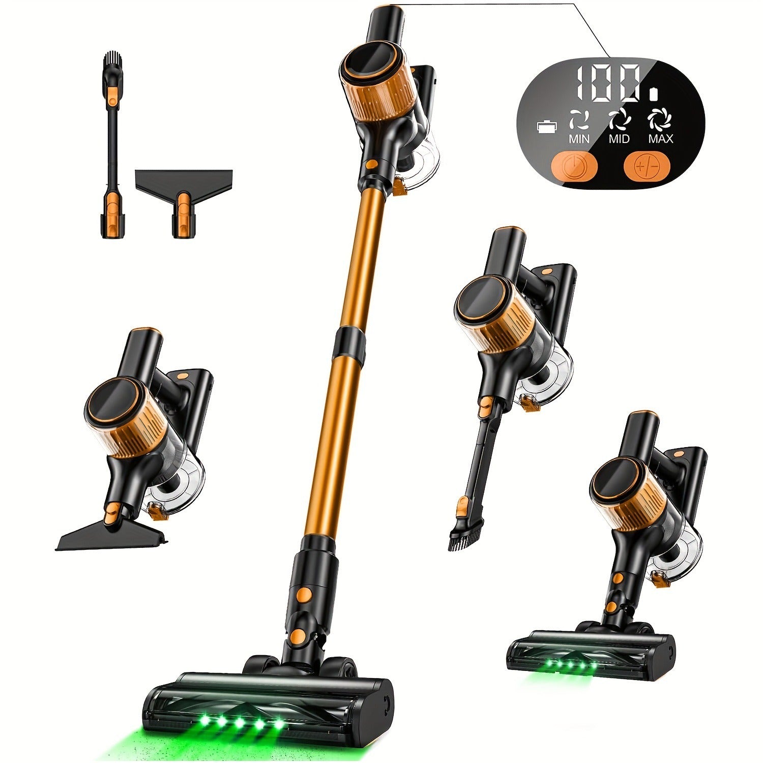 28Kpa Corded Stick Vacuum Cleaner
