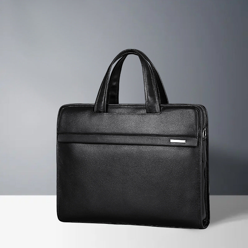 Genuine Leather Business Briefcase