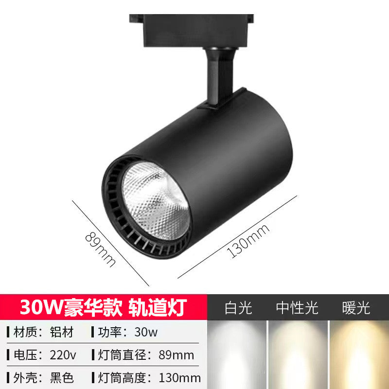 LED Track Light COB Spotlight for Retail and Home Use