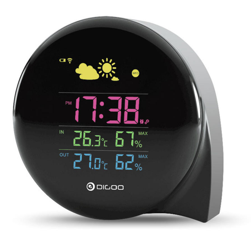 Smart Weather Clock with Forecast Features