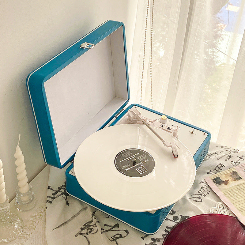 Retro Portable Bluetooth Turntable