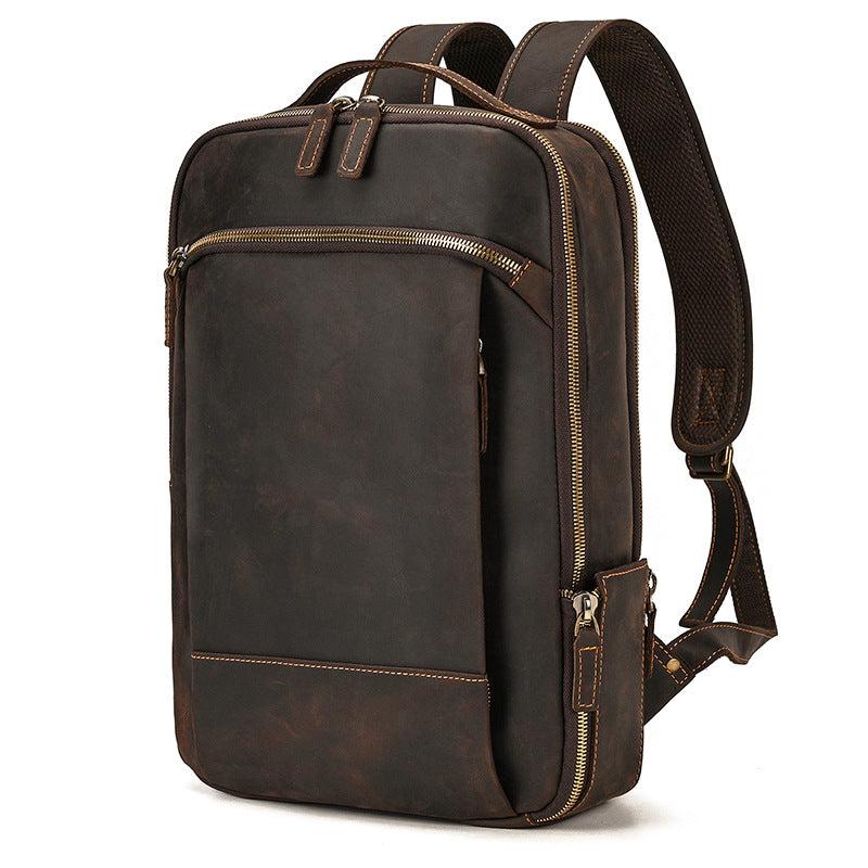 Vintage Leather Backpack