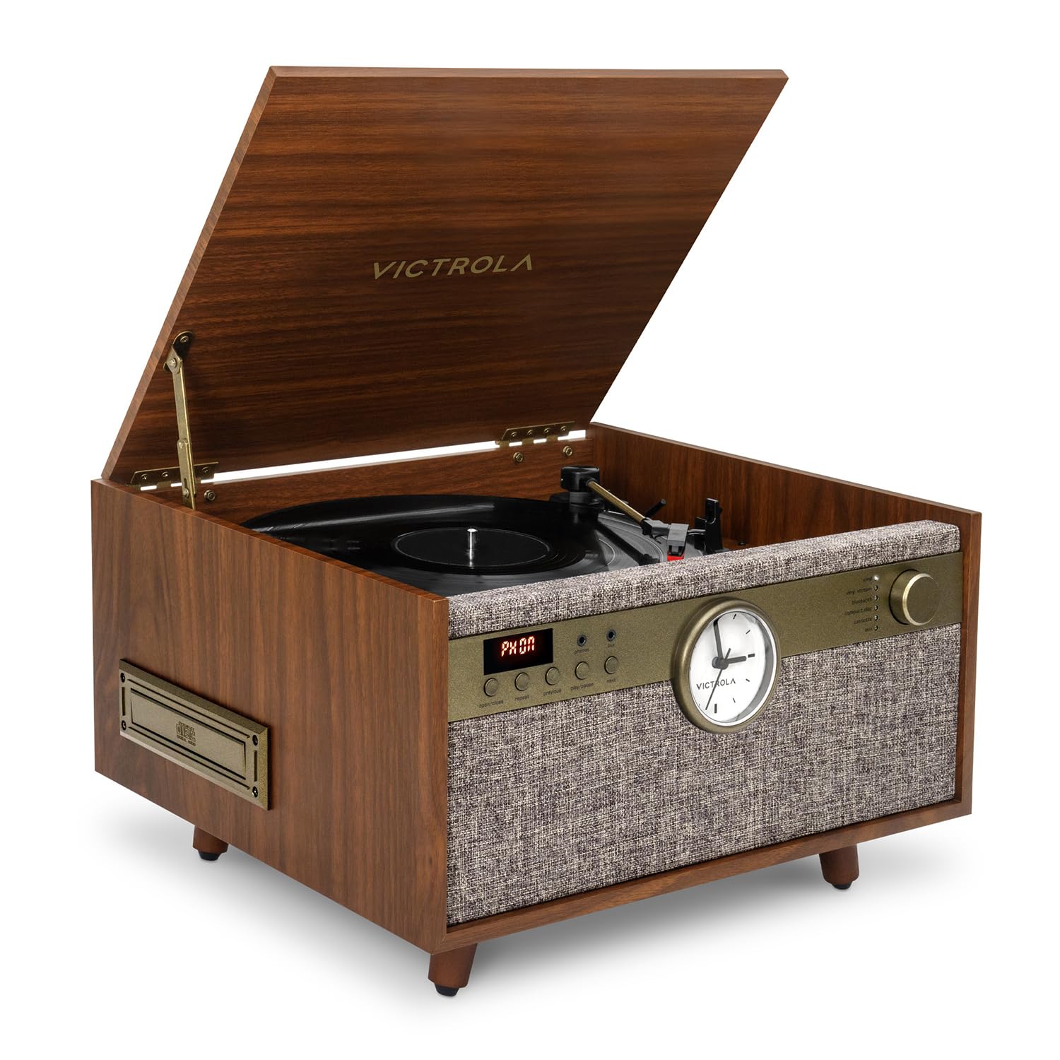 Victrola Century 6-in-1 Vinyl Record Player &amp; Music Center