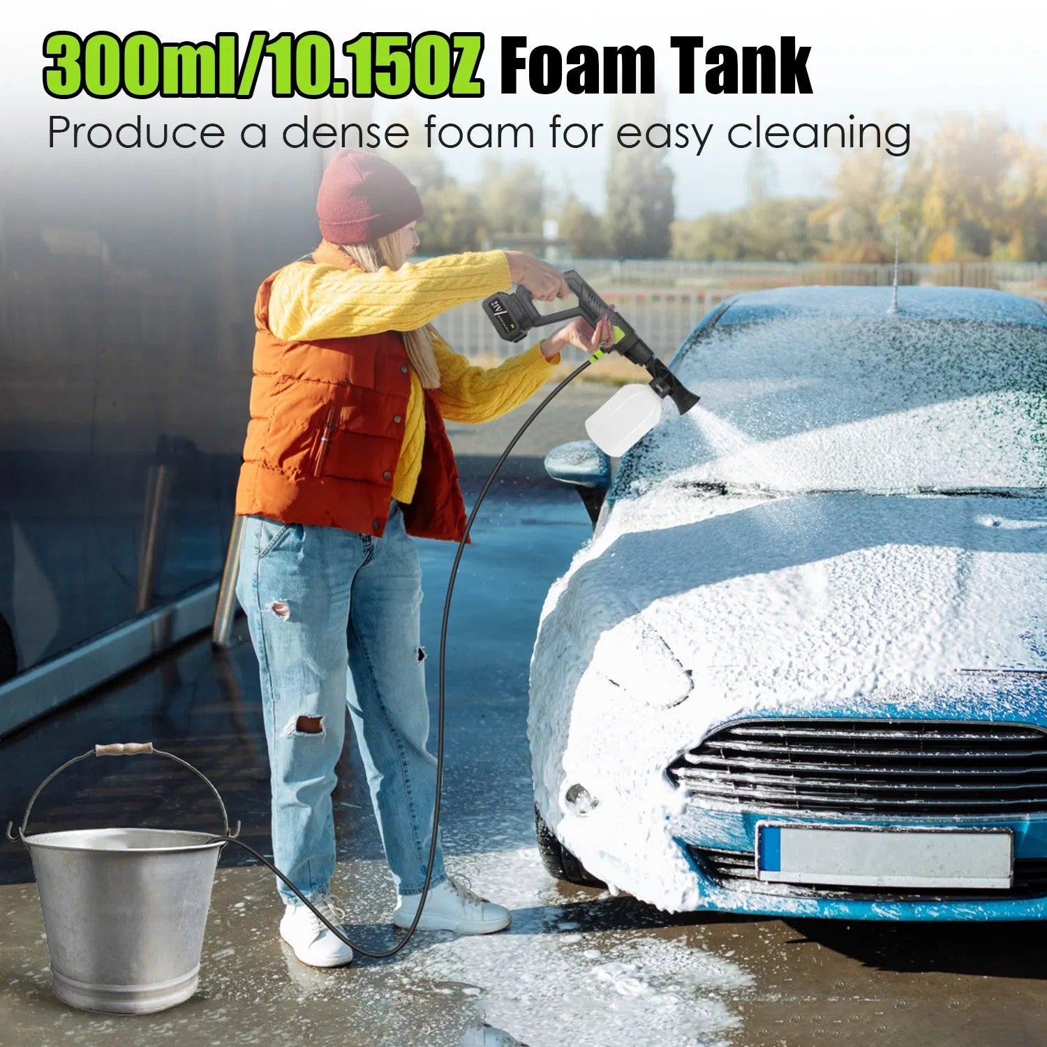 Cordless Portable Electric Pressure Washer