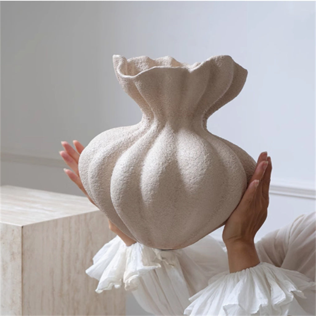 French Style White Decorative Vase
