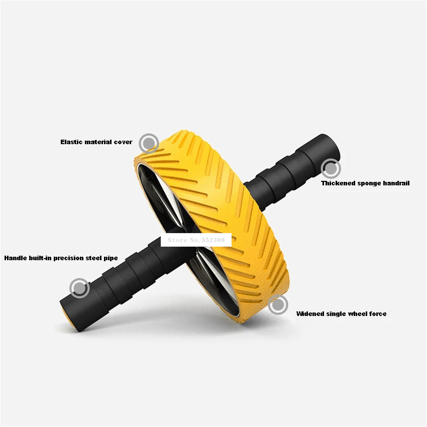 Ab Power Roller with Foam Handle