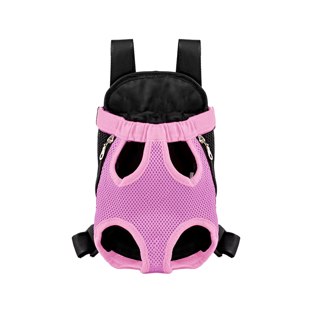 Adjustable Cat Carrier Bag Pet Double Shoulder Backpack
