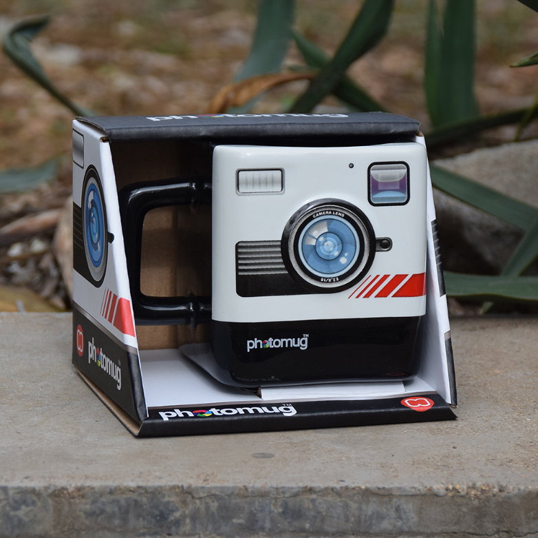 Camera Mug, Water Cup, and Coffee Cup