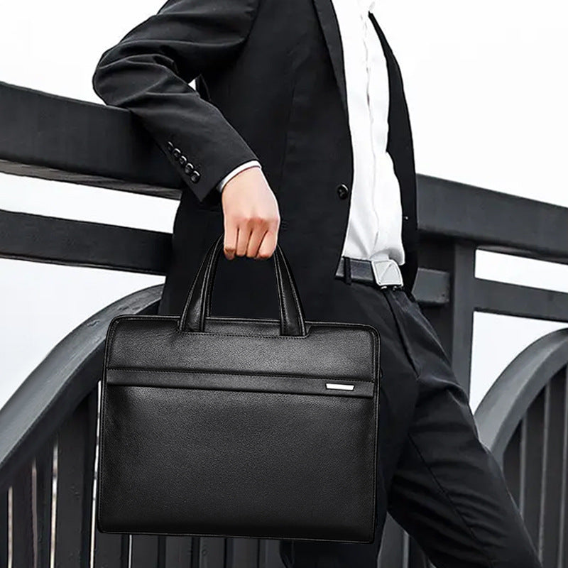 Genuine Leather Business Briefcase