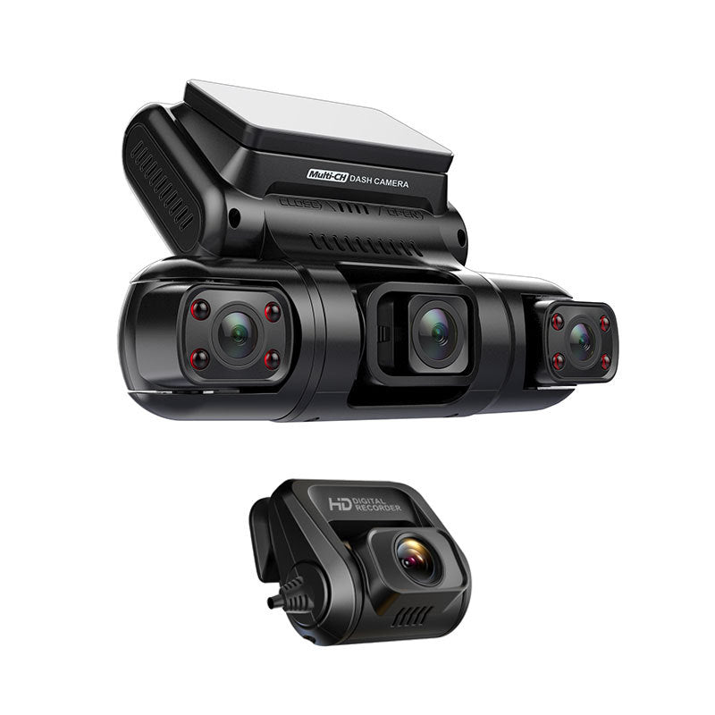 Panoramic Multi-Lens Car Dash Cam