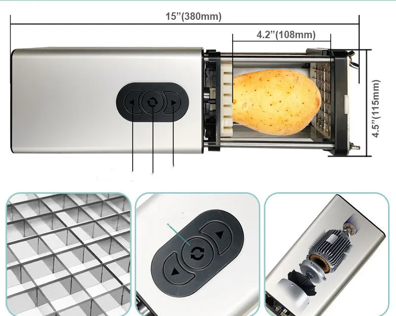 Electric French Fry Cutter