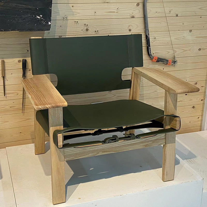 Spanish Wooden Lounge Chair