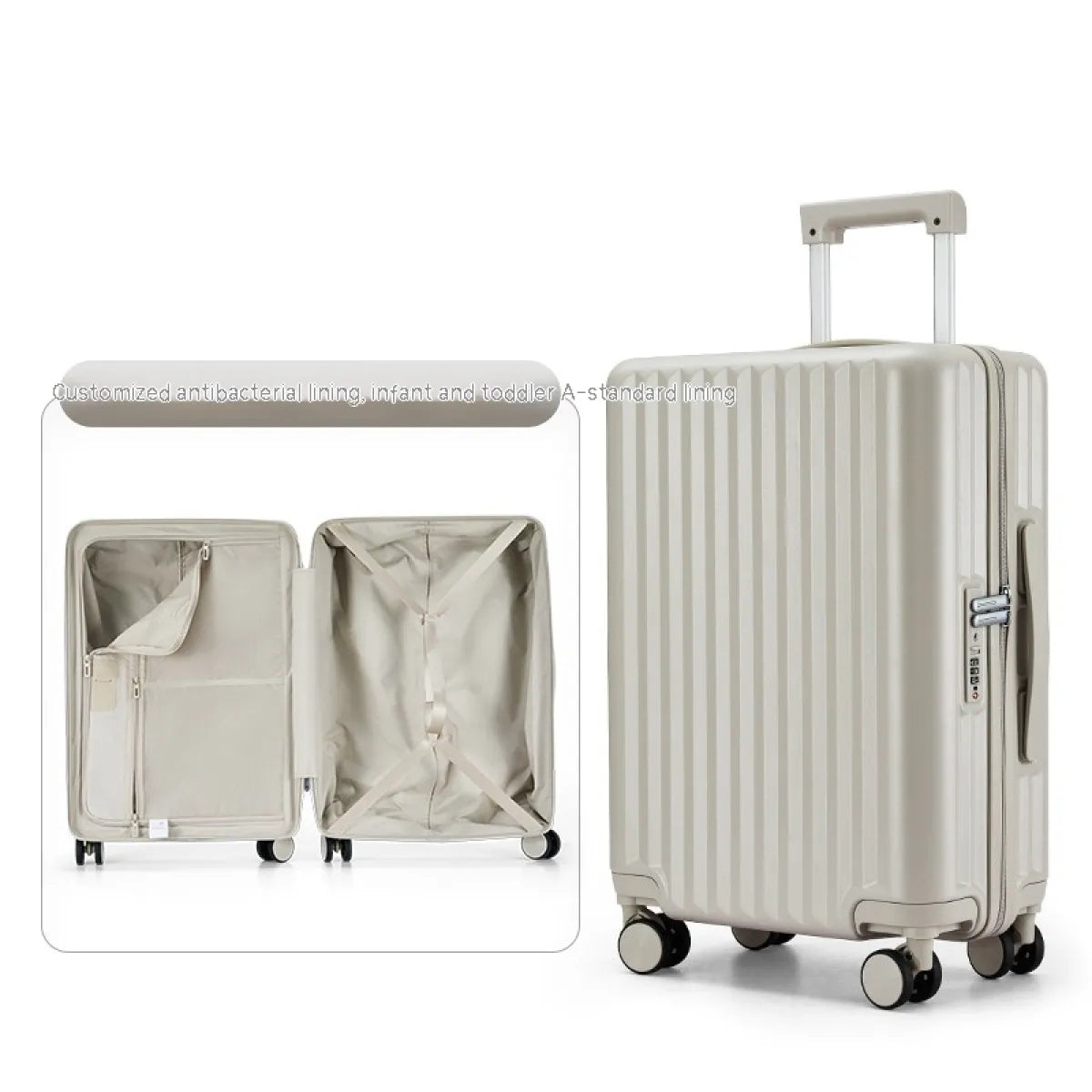 20-Inch Hardshell Carry-On Suitcase
