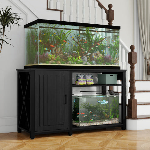 Heavy-Duty Aquarium Stand with Power Outlet