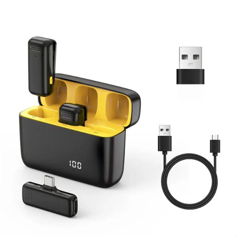 K6 Wireless Lavalier Microphone for Mobile Live Streaming