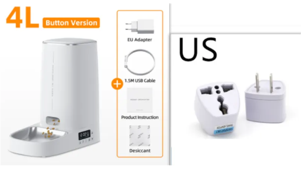 4L WiFi Automatic Pet Feeder