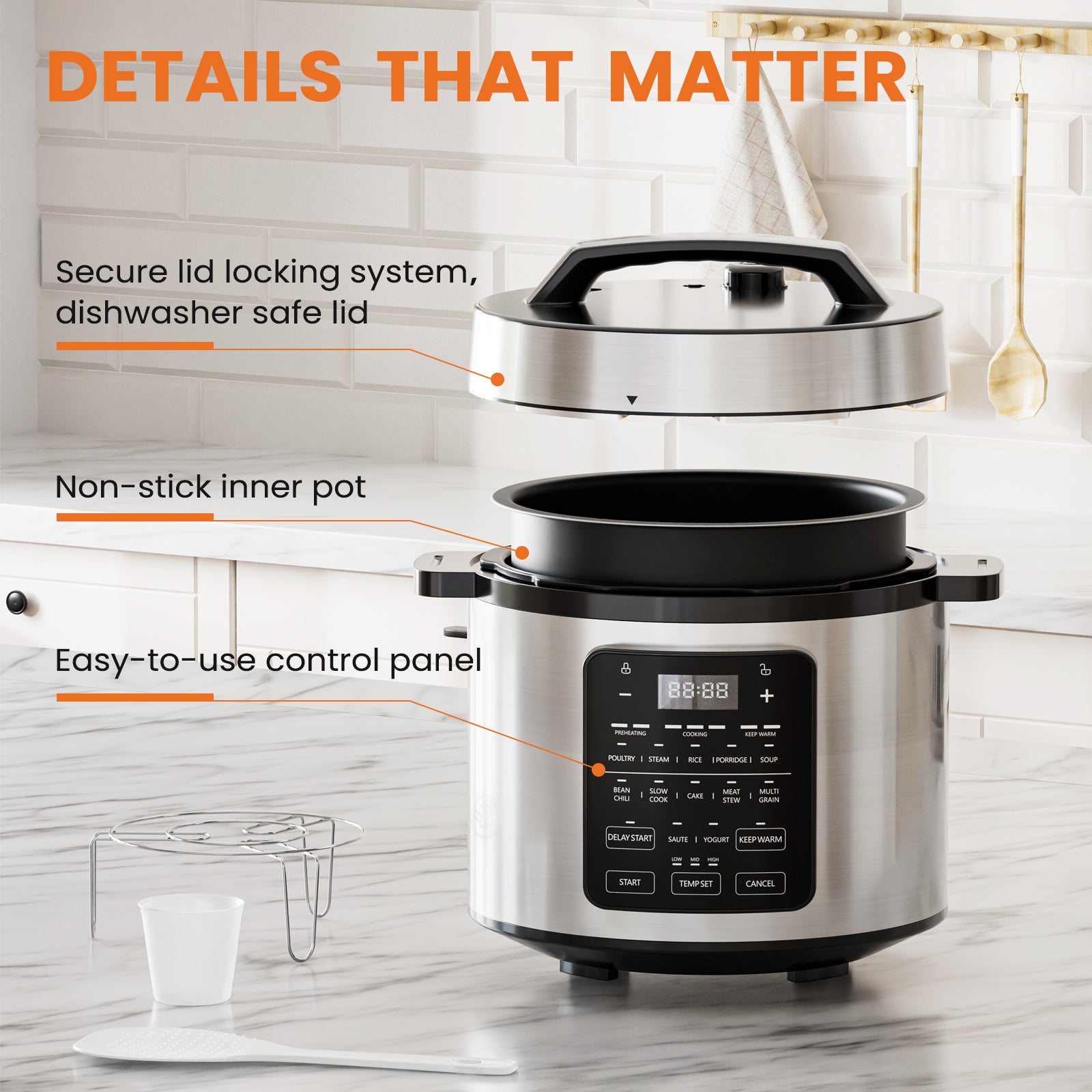 9-in-1 Electric Pressure Cooker