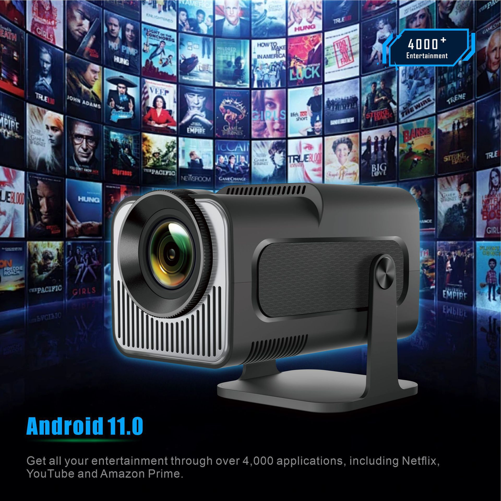 Small 4K Wireless WiFi Smart Projector
