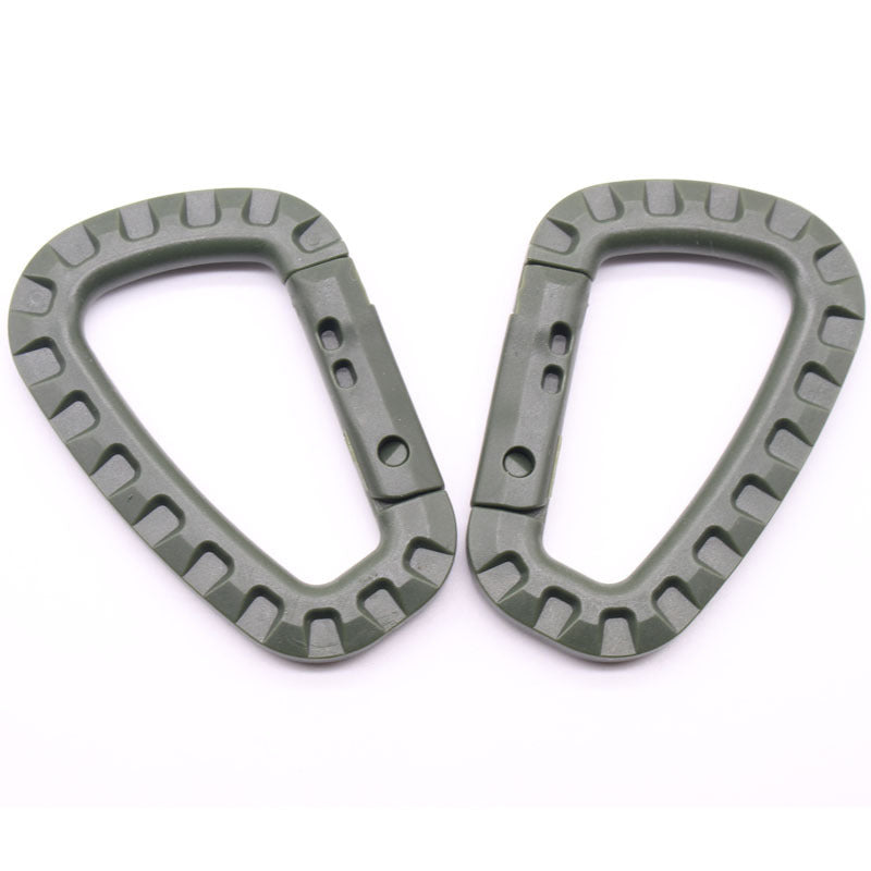 D-Type High-Quality Plastic Climbing Carabiner Hook