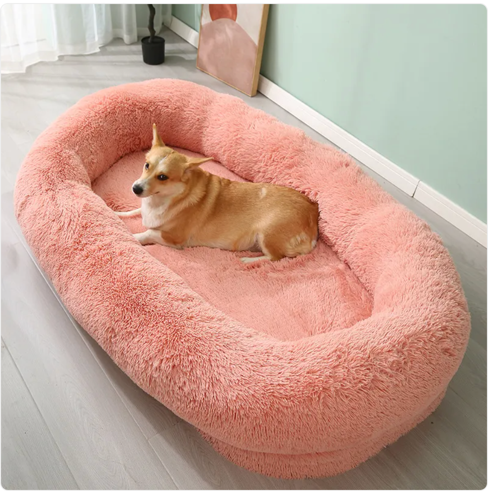 Plush Winter Pet Bed, Large