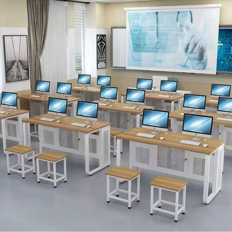 School Computer Desk for Students - Classroom Set