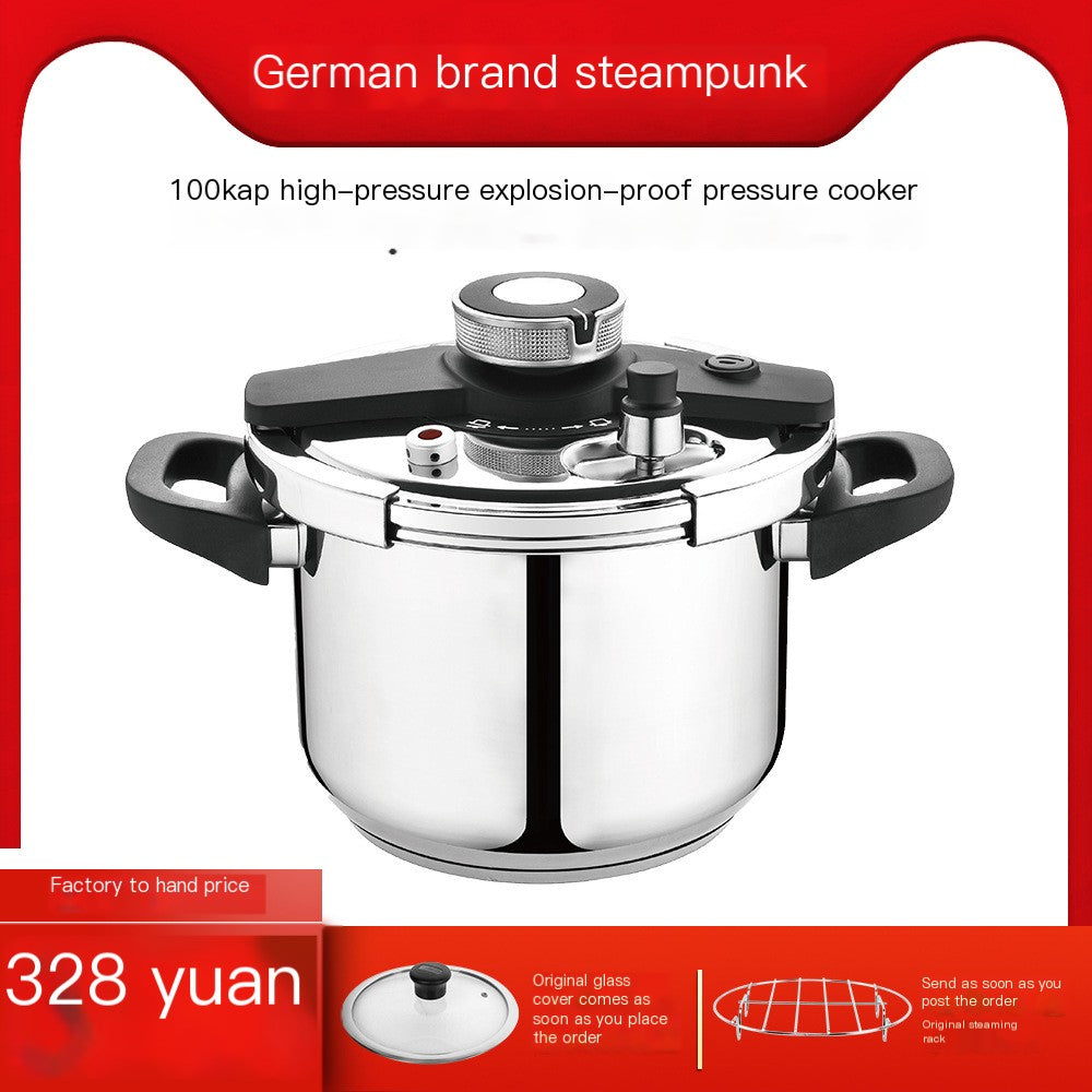 304 Stainless Steel Pressure Cooker