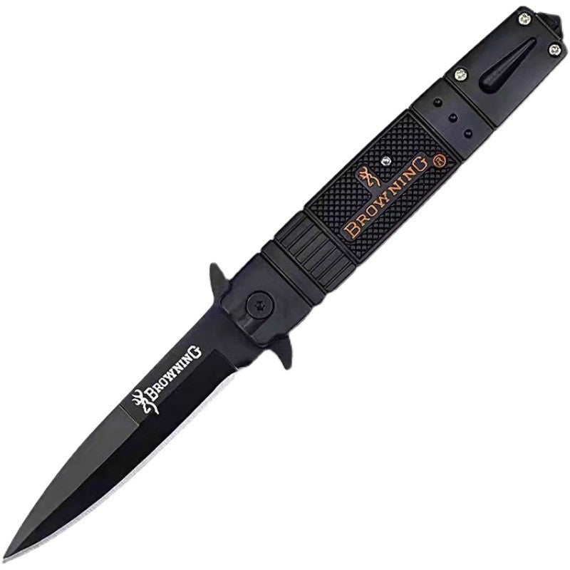 Outdoor Folding Multi-Tool Knife for Camping and Survival
