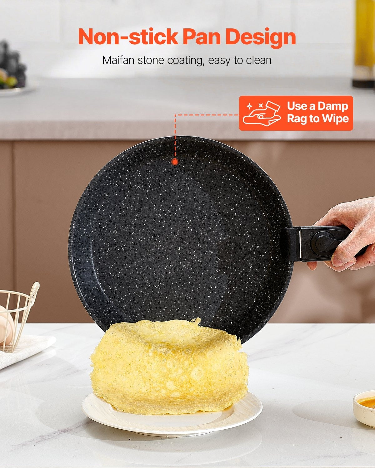 17-Piece Granite Nonstick Cookware Set