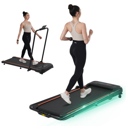 Folding Under-Desk Walking Treadmill, 2.5HP with Incline