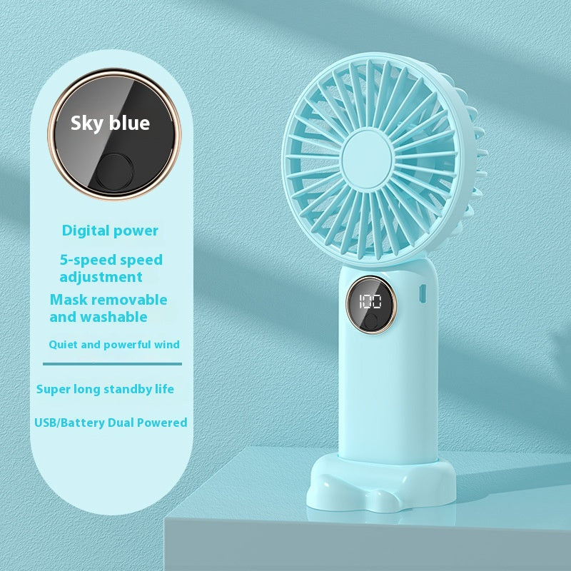 USB Rechargeable Handheld Fan Portable