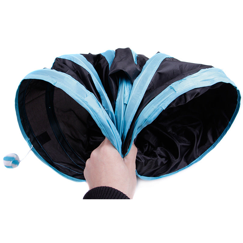 Pet Supplies Cat Crinkle Tunnel Foldable Cat Toy