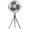 Portable USB Camping Fan with Triangular Stand and Remote